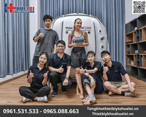 Buồng Oxy Cao Áp Cho Nhiều Người STM2000 - Giải Pháp Tối Ưu  Cho Spa Và Phòng Khám
