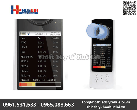 Máy đo chức năng hô hấp Contec SP80B | Giải pháp đo thông khí phổi di động