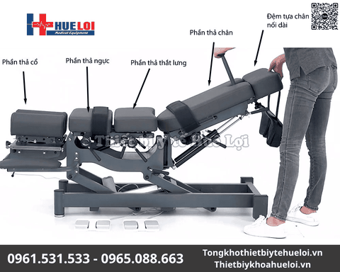 Giường tác động cột sống bằng điện EL07B