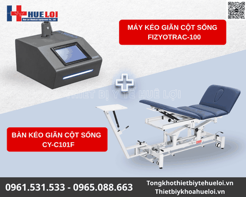 Máy kéo giãn cột sống cao cấp