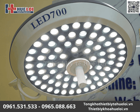 Đèn Led Phẫu Thuật Treo Trần Nhà 1 Nhánh 700 | Huê Lợi