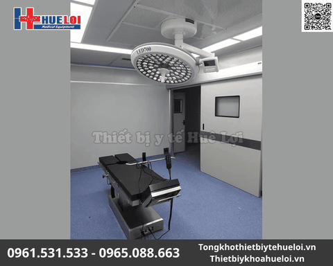 Đèn Led Phẫu Thuật Treo Trần Nhà 1 Nhánh 700 | Huê Lợi