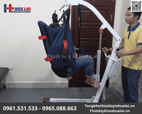 Thiết Bị Nâng Hạ Bệnh Nhân Điều Khiển Điện | Huê Lợi