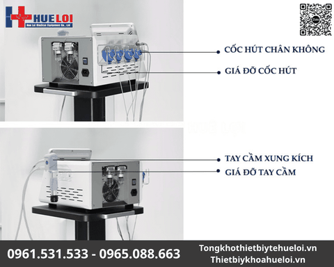 Máy Xung Kích Kết Hợp Điện Xung Texua T606