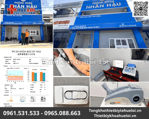 Máy Đo Mật Độ Xương Gót Chân OSTEOKJ3000: Sự Lựa Chọn Tối Ưu Cho Phòng Khám