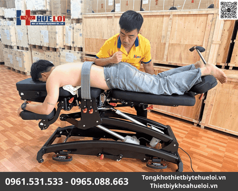Giường Nắn Chỉnh Cột Sống Chiropractic Cao Cấp