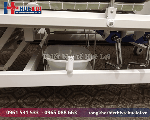 Giường Y Tế Đa Năng 4 Tay Quay Hạ Chân Nhỏ