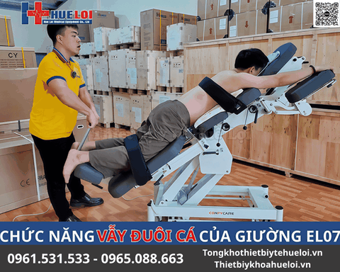 Giường Nắn Chỉnh Cột Sống Chiropractic EL07