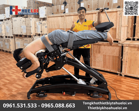 Giường Nắn Chỉnh Cột Sống Chiropractic Cao Cấp