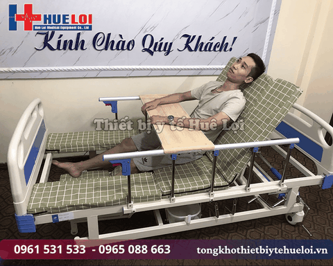 Giường Y Tế Đa Năng 4 Tay Quay Hạ Chân Nhỏ