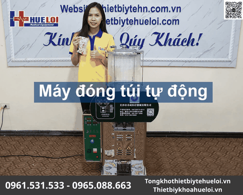 Máy Đóng Túi Thuốc Bắc Tự Động 20L Inox 304 Cao Cấp