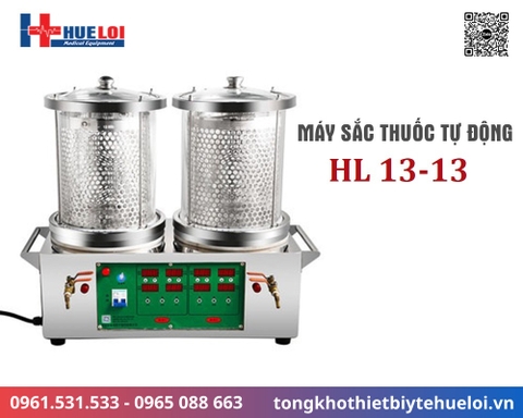 Máy sắc thuốc tự động 02 nồi đun độc lập | Chính hãng Huê Lợi