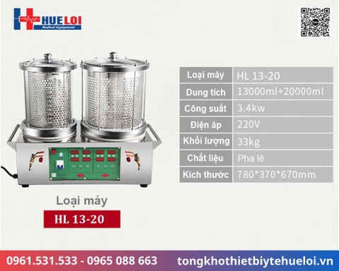 Máy sắc thuốc tự động 02 nồi đun độc lập | Chính hãng Huê Lợi