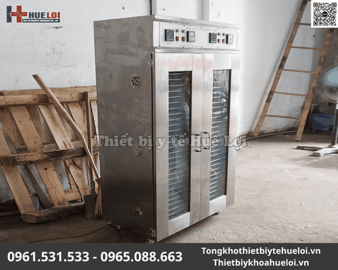 Tủ Sấy Thuốc Đông Y Cao Cấp 30 Tầng 60 Khay Thép 304 Độ Bền Cao