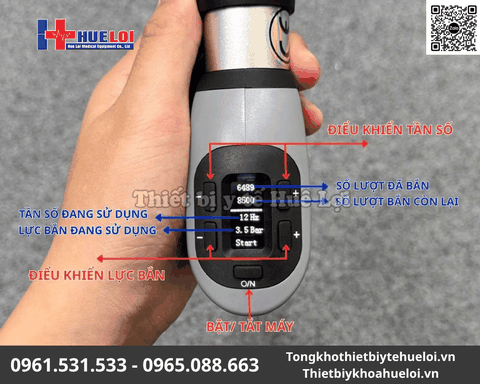 Máy Xung Kích Trị Liệu TEXUA T703