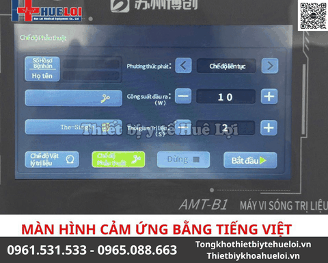 Máy Điều Trị Bằng Vi Sóng Cao Cấp | Huê Lợi