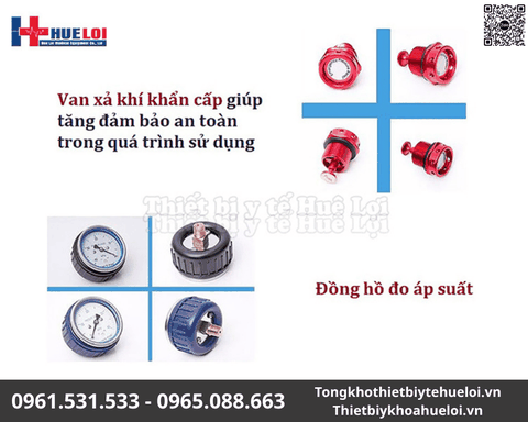 Buồng Oxy Áp Suất Cao ST-901 Chính Hãng | Huê Lợi