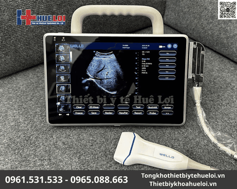 Máy Siêu Âm Xách Tay Cảm Ứng Well.D P10