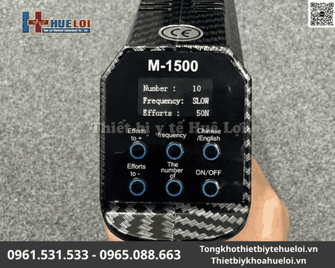 Súng Tác Động Bấm Huyệt Cột Sống M-1500