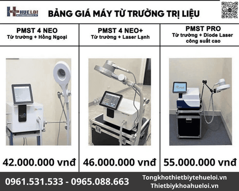 Máy Từ Trường Kết Hợp Diode Laser PMST PRO