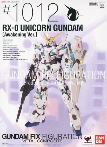 GFF METAL COMPOSITE Unicorn Gundam (Awakening Ver.)
