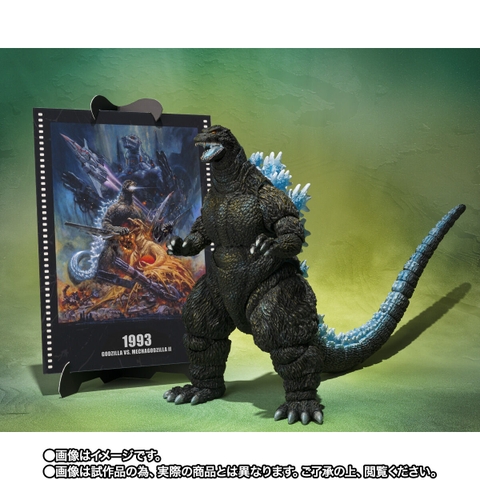 [Pre-order] S.H.MonsterArts Godzilla (Godzilla VS. Mechagodzilla II Poster Coloring Ver.) -Movie Graphic Plus-