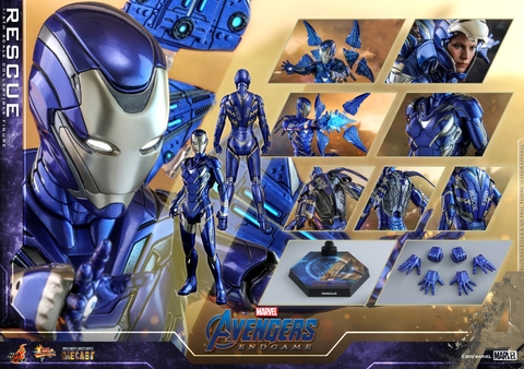 [Movie Masterpiece Diecast] (Avengers: Endgame) 1/6 Scale Figure Rescue