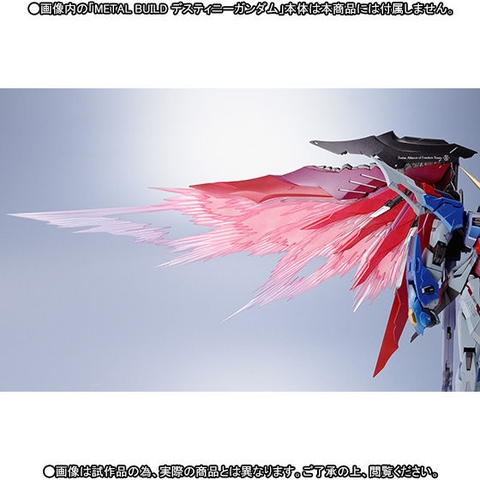 METAL BUILD Destiny Gundam Wing of Light Option Set