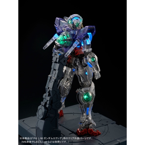 PG 1/60 Gundam Exia Clear Color Body