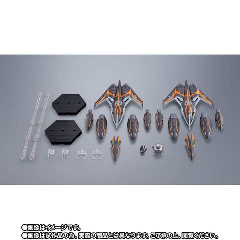 DX CHOGOKIN Super Ghost Set For VF-31AX Kairos Plus (Hayate Immelmann Use)