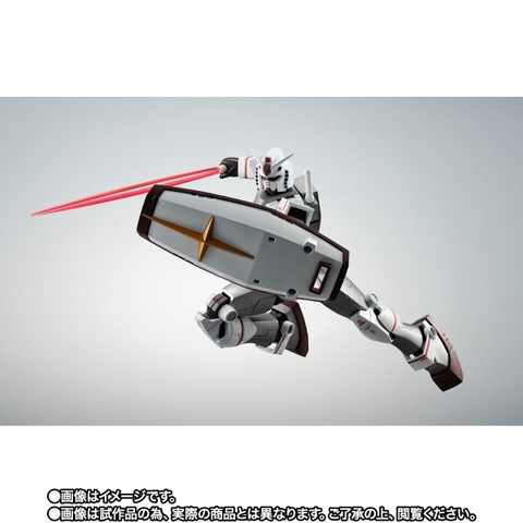 THE ROBOT SPIRITS <SIDE MS> RX-78-2 Gundam (Rollout Color) ＆ [Plamo-Kyoshiro] Special Parts Set Ver. A.N.I.M.E.