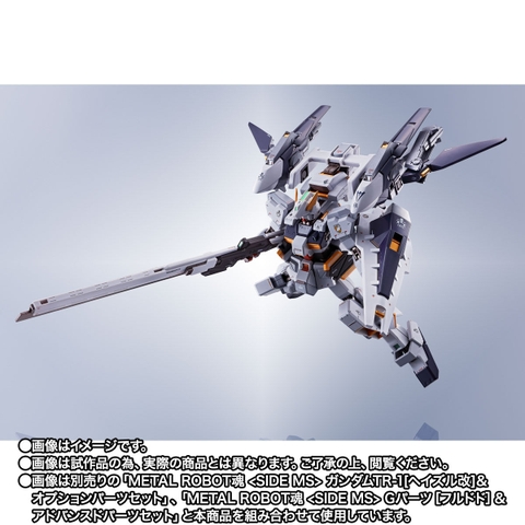 METAL ROBOT SPIRITS <SIDE MS> Gundam TR-6 [Wondwart-Rah II] Parts Set