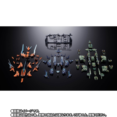 CHOGOKIN Changing Armor Set For RZ-041 Liger Zero