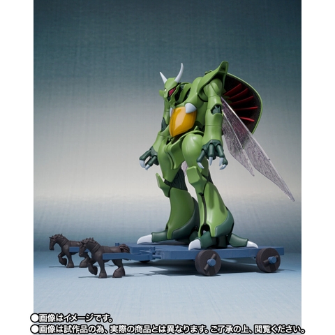 THE ROBOT SPIRITS <SIDE AB> Bozune General Use & Aura Battler Production Stand Set