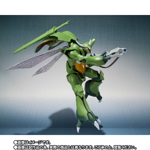 THE ROBOT SPIRITS <SIDE AB> Bozune General Use & Aura Battler Production Stand Set