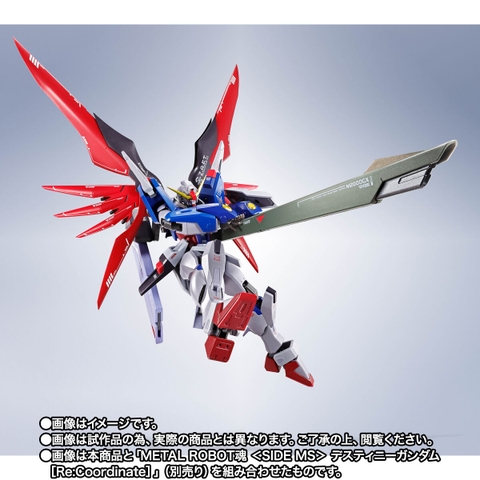 METAL ROBOT SPIRITS <SIDE MS> Wing Of Light & Effect Set For Destiny Gundam [Re:Coordinate]