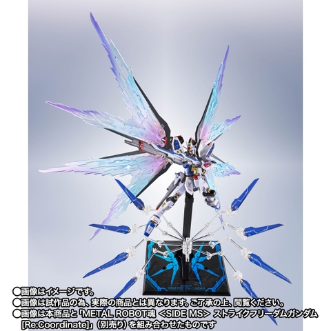 METAL ROBOT SPIRITS <SIDE MS> Wing Of Light & Hi-Mat Full Burst Effect Set For Strike Freedom Gundam [Re:Coordinate]