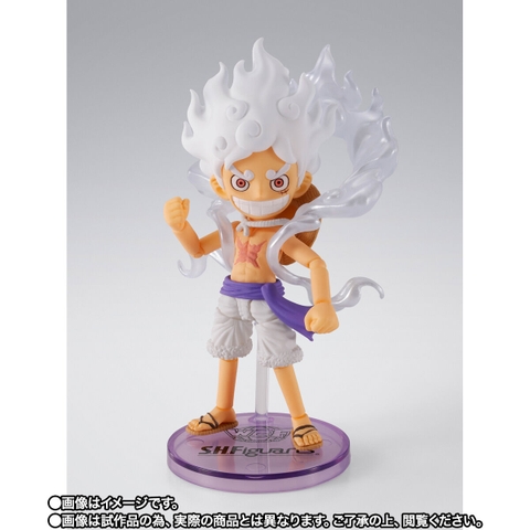S.H.Figuarts World Collectable Figure x S.H.Figuarts Monkey D. Luffy -Gear 5-