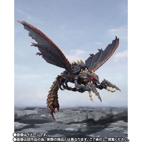 S.H.MonsterArts Megaguirus Evolution Set
