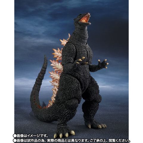 S.H.MonsterArts Godzilla (2004) Heat Ray Ver. VS New Gotengo