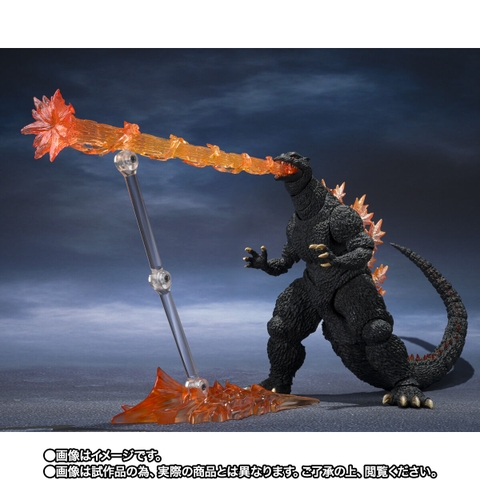 S.H.MonsterArts Godzilla (2004) Heat Ray Ver. VS New Gotengo