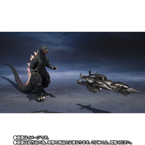 S.H.MonsterArts Godzilla (2004) Heat Ray Ver. VS New Gotengo