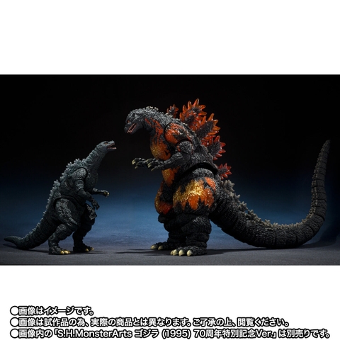 S.H.MonsterArts Godzilla Jr. & Destoroyah Evolution Set