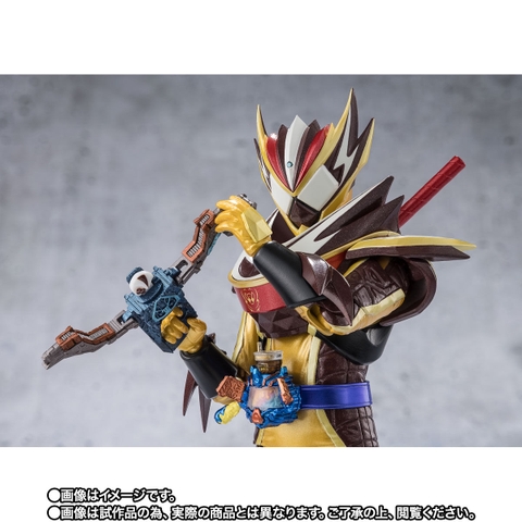 S.H.Figuarts Kamen Rider Valen Frappe Custom & "Saku" Effect Parts Set