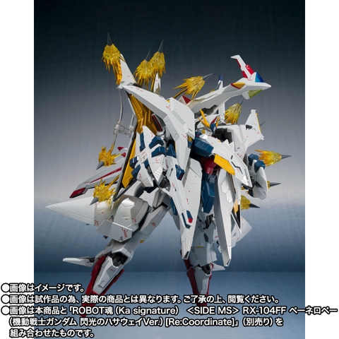 THE ROBOT SPIRITS (Ka signature) <SIDE MS> Xi Gundam/ Penelope Exclusive Funnel Missile Option Parts Set