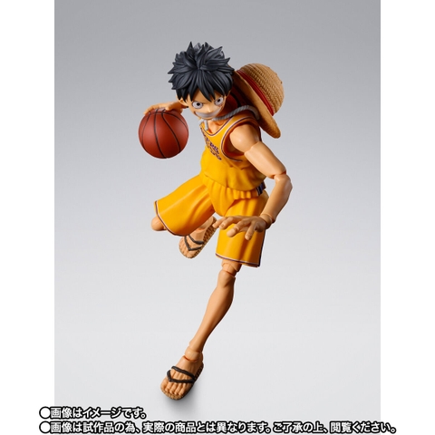 S.H.Figuarts ONE PIECE × NBA Monkey D. Luffy -LOS ANGELES LAKERS Ver.-