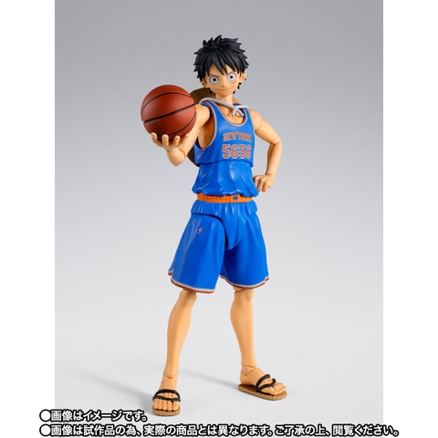 S.H.Figuarts ONE PIECE × NBA Monkey D. Luffy -NEW YORK KNICKS Ver.-