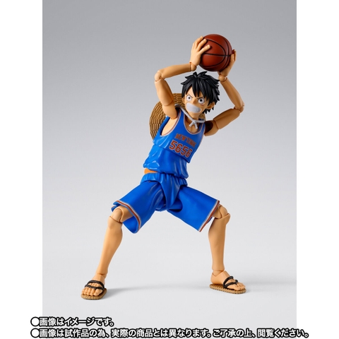 S.H.Figuarts ONE PIECE × NBA Monkey D. Luffy -NEW YORK KNICKS Ver.-