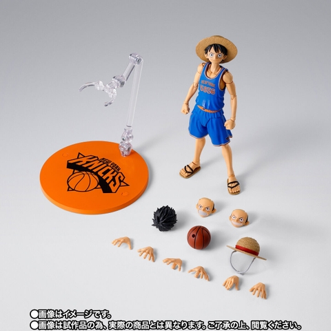 S.H.Figuarts ONE PIECE × NBA Monkey D. Luffy -NEW YORK KNICKS Ver.-