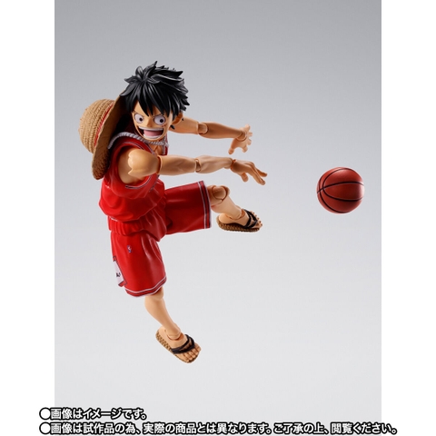 S.H.Figuarts ONE PIECE × NBA Monkey D. Luffy -CHICAGO BULLS Ver.-